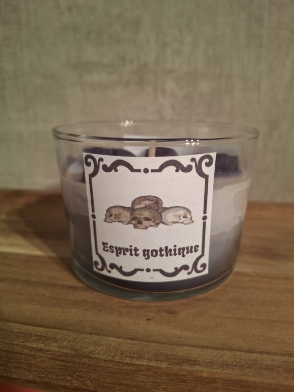 Bougie Esprit gothique
