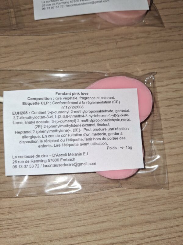 Fondant Pink love – Image 2